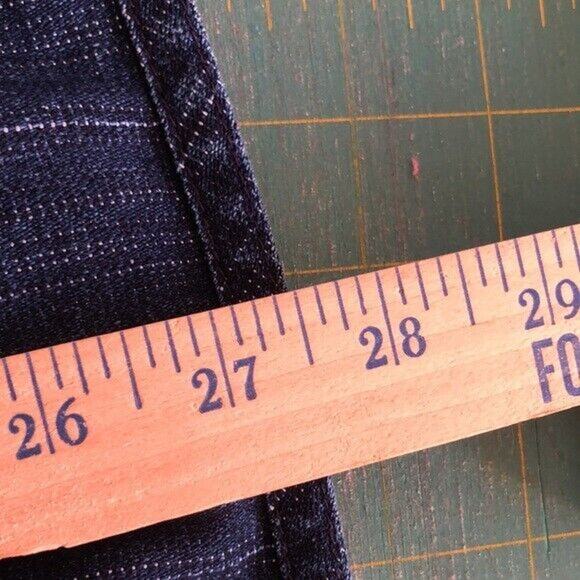 Allison Daley Womens Zip Front Sleeveless Vest Straight Hem Size 16W Stripe - Picture 5 of 6